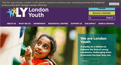 Desktop Screenshot of londonyouth.org